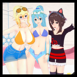 KonoSuba - The Harem Adventures [v1.7a]